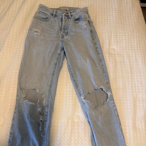 PacSun Women's Blue Jeans - Picture 1 of 3